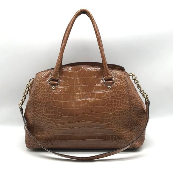 Kate Spade Chambers Street Croc Embossed Sloan Bag - Picture 2 of 12